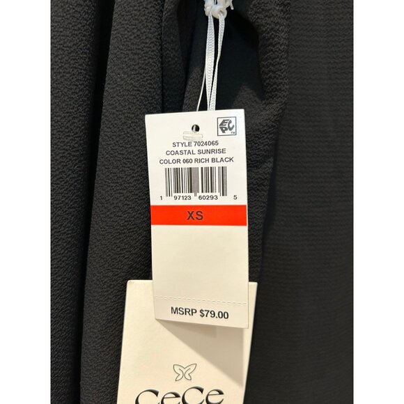 NWT Black Ce Ce Blouses. Small and XSmall - Picture 6 of 9